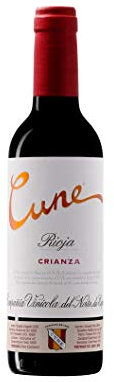 RIOJA Cune - Vino tinto, 375ml - Pack de 6 botellas - 2250 ml