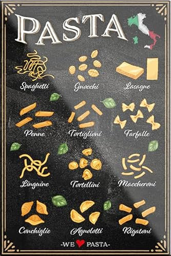 schilderkreis24 – Lustiger Spruch “Pasta“ Magnet Essen Nudel Deko Kühlschrankmagnet Humor Geschenkidee Geburtstag Weihnachten 9x6 cm