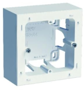 Cadre saillie 1 prise Odace - Blanc