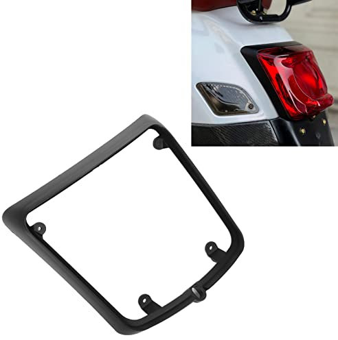 gts 250 Motorrad-Rücklicht-Abdeckung schutzhülle, Motorrad-Rücklicht-Schutzabdeckung, Ersatz für GTS 250 300 GTV 300 2019-2021(Glänzend schwarz)