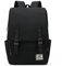 VARLIVOO Casuale Uomo Zaino Donna Zainetto 14 Laptop Borse Lavoro Viaggio Scuola Università Campeggio Antifurto Zaino Impermeabile Polyester Nero