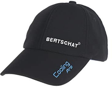 BERTSCHAT Kühlkappe PRO Evaporation mit UV-Schutz - Verstelbare Kappe - Bis 8 Stunden Kühlzeit - Kühlmütze - Kühlende Mütze für Erwachsene - Kühlendes Basecap Herren & Damen - Vergröẞerte Kühlfläche