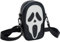 Noy Lacha Scream Ghostface PU Crossbody Geldbörsen Gothic Sling Schultertaschen mit verstellbaren Trägern Unisex, Schwarz