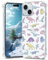 CAROKI for iPhone 15 Clear Case, Anti-Yellowing With Colored Dinosaur Pattern, Bumper Protective Shockproof Soft Silicon Cover for 6.1 2023