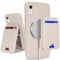 SailorTech iPhone Xr case with Credit Card Holder mag Safe, iPhone XR Phone Leather Case Wallet for Women Compatible mag Safe Wallet Detachable 2-in-1 for Men-Beige