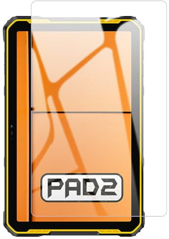 FiiMoo Protector de Pantalla Compatible con Ulefone Armor Pad 2, Cristal Vidrio Templado, Protectores de Pantalla, 9H Dureza Templado Protector Film, Bubble Free/HD/Anti-Huella