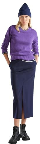 United Colors of Benetton Maglia G/C M/L 103ME1N23 Maglione, Viola, S Donna