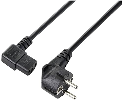 Sygonix SY-5243886 Kaltgeräte Anschlusskabel Schwarz 7.50 m