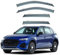 AETATBYB 4 Stück Auto-Windabweiser, für AUDI Q5 80A 2018-2022 einfach zu installierendes und langlebiges Autozubehör