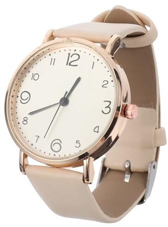 DEARMAMY Reloj De Mujer De Diseño Elegante Correa De Cuero Reloj Analógico para Ocasiones Casual y Fiesta De Preciso para y
