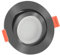 luxvenum Smart Home LED Einbaustrahler 24V 6W - 10x dimmbare LED Deckenleuchte extra flach nur 25mm, 120° Abstrahlwinkel, 90 CRI, Deckenspots für Flur, Wohnzimmer, Küche, Farbe Anthrazit, 2700K