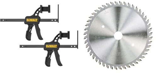 DeWalt Clamps for Guide Rails, DWS5026-XJ + Suitable Power Tool Accessory
