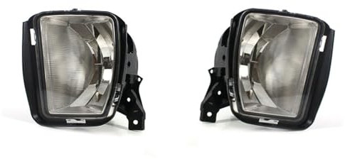 WDMNAO 1 Paar Auto Nebelscheinwerfer für Dodge Ram 1500 2013-2018, Auto Tagfahrlicht Nebelscheinwerfer für Vorne Stoßstange Auto Außenzubehör