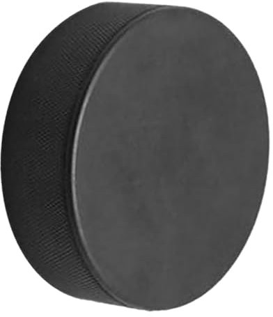 KOMBIUDA Schaumstoff-Hockey-Puck Feldhockeyball Indoor-Hockey-Pucks Hockeypucks Masse Eishockey-Pucks Bodenhockey-Pucks Hockeybälle Im Freien Sport Hockey Rollhockey-Puck Hockeykinder Black