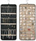 Double Sided Hanging Jewelry Organizer with 48 Pockets and 3 Wave-Shaped Hooks,Wardrobe Jewellery Storage Door Hanger Storage Holder for Earrings Necklaces Rings Bracelets on Closet,Wall,Door,Black