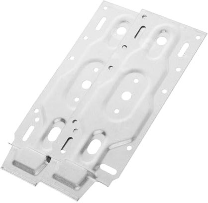 jojofuny Support De Montage Encastré Pour Climatiseur Mural 2 Pièces Plaque Réglable