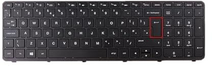 fqparts Laptop Keyboard For HP 350 g1 350 G2 Black UK English Layout