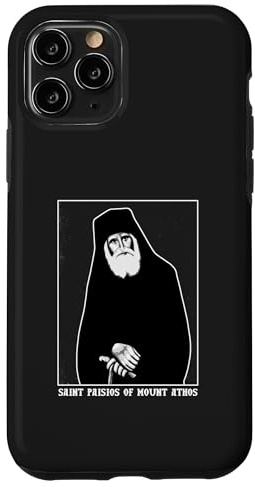Saint Paisios of Mount Athos griechisch-orthodoxe christliche Hülle für iPhone 11 Pro