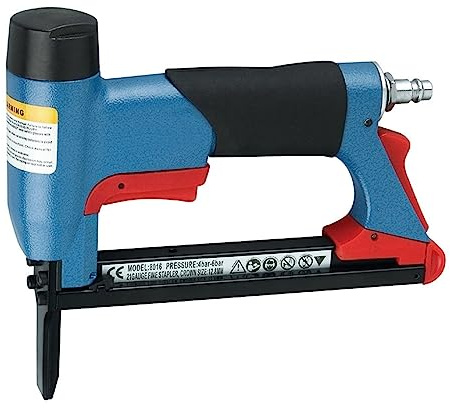 Nagelpistole, 8016LN Lange Öffnung Pneumatische Luft Hefter Nagler Fein Hefter Werkzeug for Möbel Nagler Werkzeug Pneumatische Air Power Tool für Werkstatt und Haus