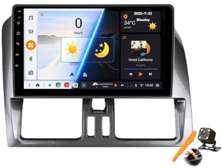M6 pro3,YLOXFW Android 15.0 Navi 2 DIN Stereo Ersatz für Vol-vo XC60 2008-2013 Autoradio Sat GPS Navigation 9 Zoll Cartablet DVD Multimedia Player FM BT Receiver mit Android Auto Carplay