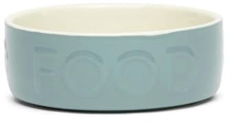 Scruffs Classic Stoneware Pet Dog Food Bowl Sage Green (13cm)