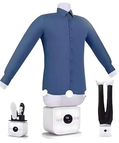 Automatic Ironing Machine, Quick 8-Minute Steam Iron with Adjustable Time & Temperature for All Fabric Types, Ideal for Shirts, Pants, Clothing & Shoes