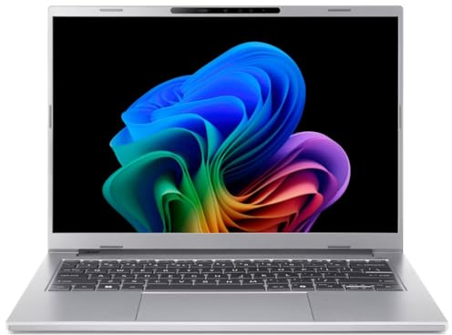 Acer Aspire 14 AI 14 Laptop | Intel Core Ultra 7 256V | 16GB RAM | 1TB SSD | 1920 x 1200 OLED Display | Windows 11 Home | Silver