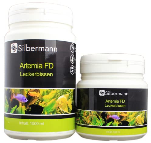 Silbermann Artemia FD - gefriergetrocknete Salinenkrebse als Würfel (1000 ml)