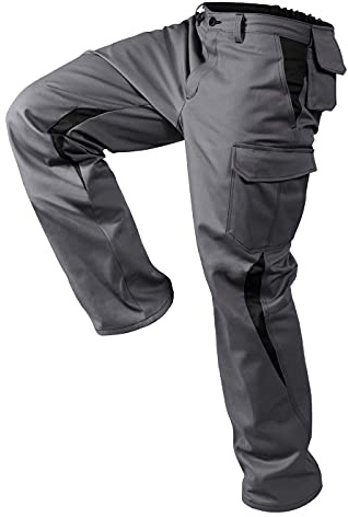 KÜBLER Workwear | Image Dress Arbeitshose leicht | anthrazit/schwarz | Größe 30