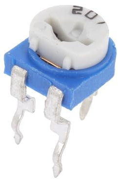 10X RKT6V-200 Potentiometer: für den Einbau 1-Drehung,liegend 200Ω 100mW SR PASS
