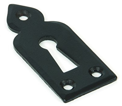 From the Anvil 33866 Gothic Escutcheon - Black