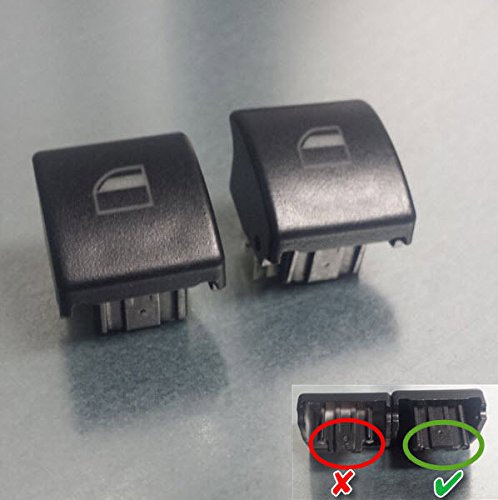 2 Stück Fensterheber Schalter Taster Fensterheberschalter Taste für 3er e46