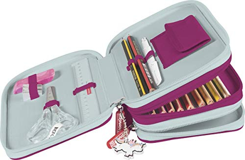 BRUNNEN Schüler-Etui 3 Reißverschlüsse Fant