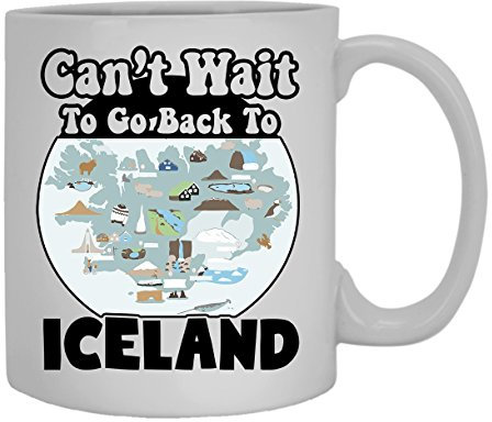Cool Go Back To Iceland Tasse, Keramiktasse für dich, 325 ml