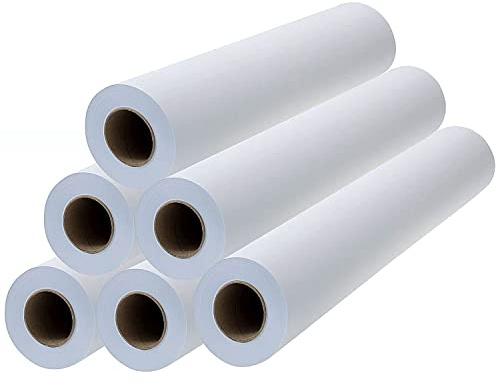 Q-CONNECT,White,KF17979 Plotter Paper 610mm x 50m