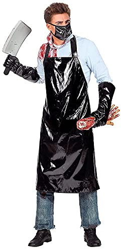 W WIDMANN MILANO Party Fashion - Kostüm Horror Fleischer, Metzger, Schlachter, Killer, Motto-Party, Karneval, Halloween