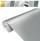 Klebefolie Möbel 90x100cm | Selbstklebende Möbelfolie in Metallic-Optik, matt oder glänzend | Klebefolie leicht zu verkleben, wasserfest und dekorativ | Blechfolie Metallic Gebürstet