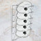 Wakects Soporte para tapa de ollas, soporte para tapa de sartenes de 5 capas, montaje en pared o puerta, soporte para