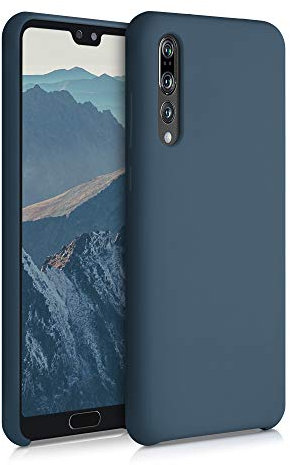 kwmobile Cover per Huawei P20 Pro Custodia - Back Case per Smartphone in Silicone TPU - Protezione Gommata - ardesia scuro
