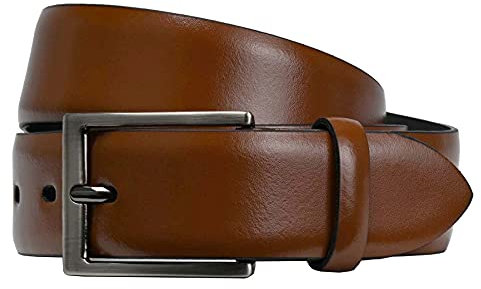 LLOYD Men´s Belts Herren-Ledergürtel 35 mm Dorn-Schließe 11-Cognac BW-120