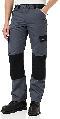 Dickies, Men's, Everyday Trouser, Grey/Black, 44W / 32L