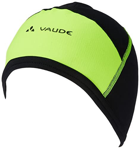 VAUDE Unisex Bike Cap Helm-Unterziehmütze, Neon Yellow Uni, L EU