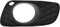 Paraurti Anteriore Fendinebbia per Auto Copertura per Griglia di Sper Fiato Cornice per Fendinebbia per Smart Fortwo (Sinistra)