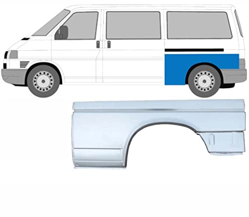 Für Vw T4 1990-2003 Lang Hinten KotflÜgel Reparaturblech/Links