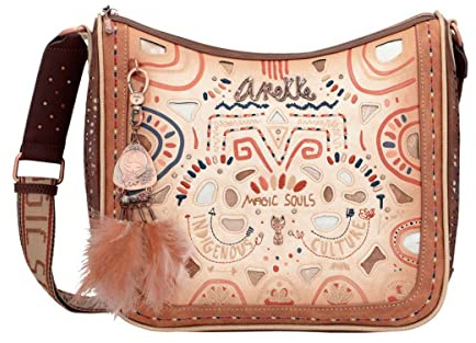 Anekke Damen Umhängetasche 36623-170 Mehrfarbig 30x27x11 BANDOLERA, bunt