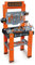 Smoby - Black+Decker Werkbank (56x34x103 cm) - Spielzeug-Werkzeugbank für Kinder ab 3 Jahre mit Werkzeug, Nagelbrett und Zubehör