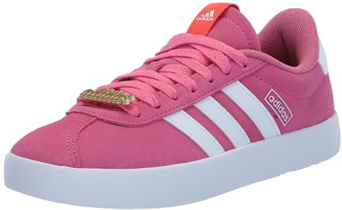 adidas Sneaker da donna VL Court 3.0, Rosa fusione/bianco/rosso brillante, 10