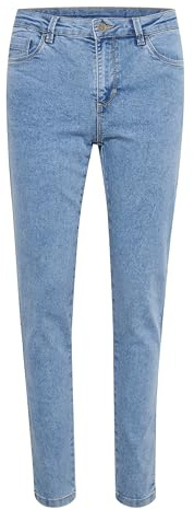 KAFFE Damen Jeans KAvicky Damen Skinny Jeans Slim Fit Hose mit Hoher Taille Stretch Normale Passform Slim