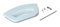 CG94 - Maniglia Oblò Per Lavatrice Kit Di Ricambio Compatibile INDE_SIT Cod.Refereza : C00507932,482000023243,482000088470,C00285747,C00287785
