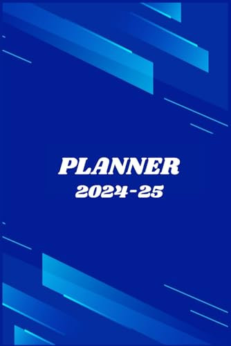 PLANNER 2024-25: Monthly Calendar, From January 2024 to December 2025 With To-Do List And Monthly Goals; 6 x 9 Inches, 103 Pages.